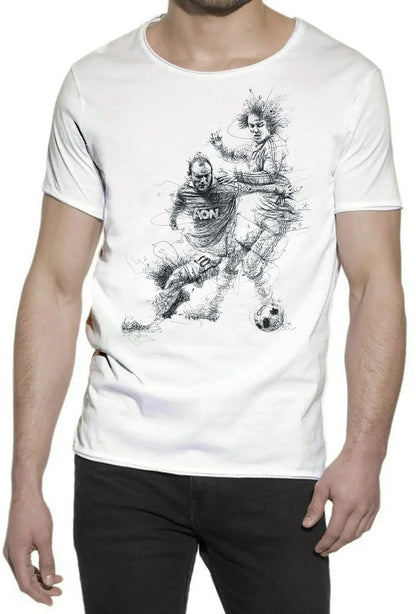 Zidan Color Artistico Stilizzato 18-63 T-shirt Urban Slub Men Uomo 100% Cotone Fiammato JK - STREET STYLE