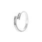 Full Silver 2-Name Ring - sterling silver ring - STREET STYLE