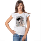 T-shirt Audrey Hepburn Donna Slub - Cotone Bio - STREET STYLE