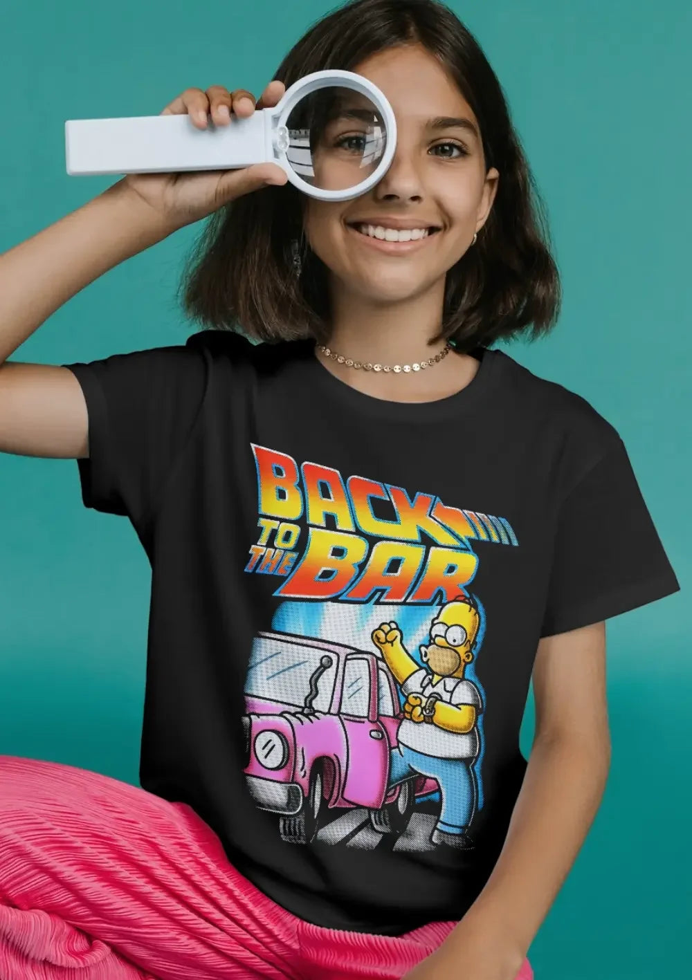 T-Shirt Maglietta Homer Simpson Back to the bar - STREET STYLE