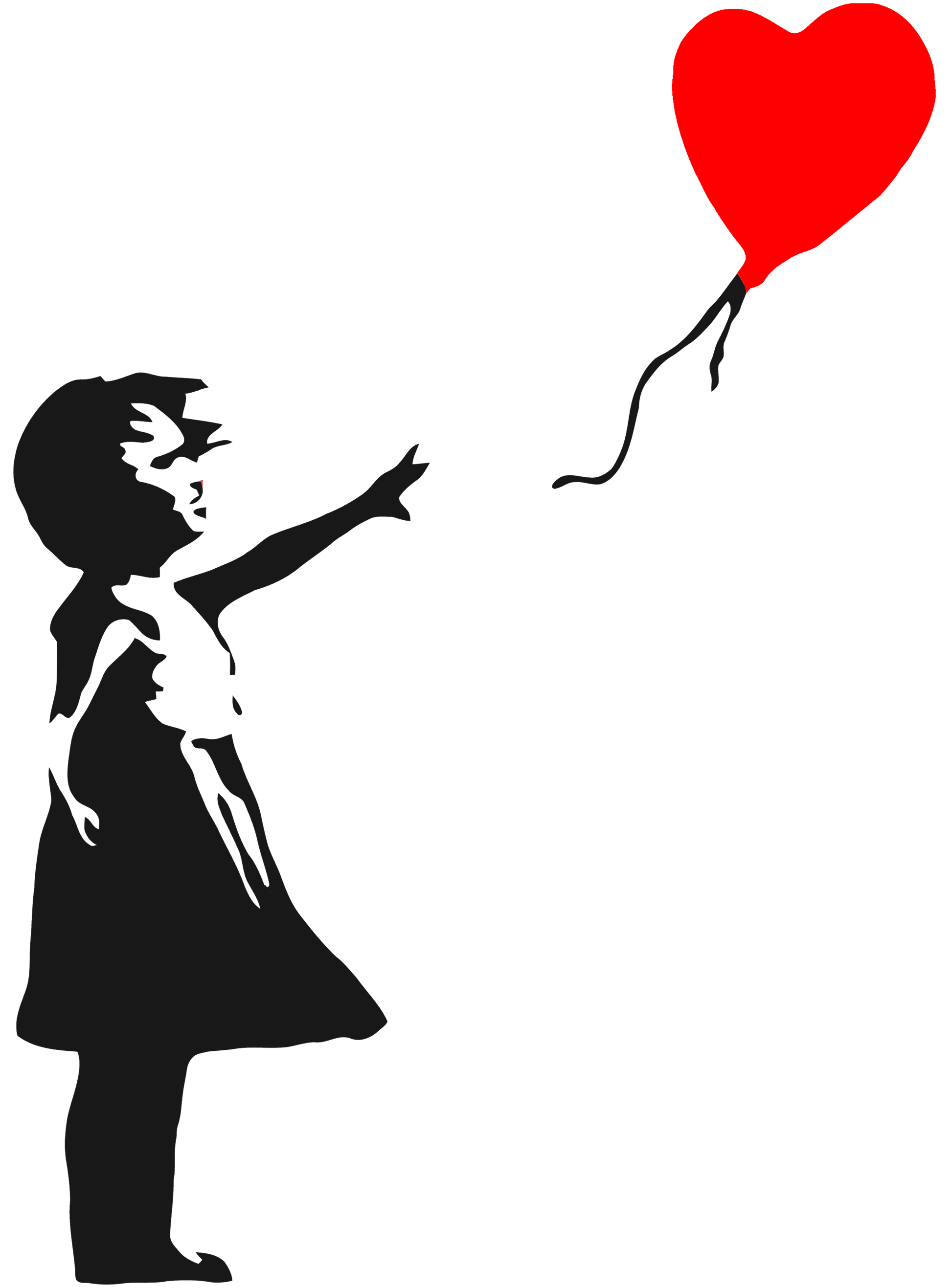 Bambina Banksy 3500 Lady T-Shirt Donna 100% Cotone Pettinato JK - STREET STYLE