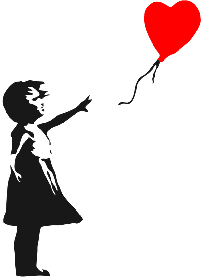 Bambina Banksy 3500 Lady T-Shirt Donna 100% Cotone Pettinato JK - STREET STYLE