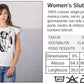 T-shirt donna street style bianca con stampa bambina con trecce, look urban casual.
