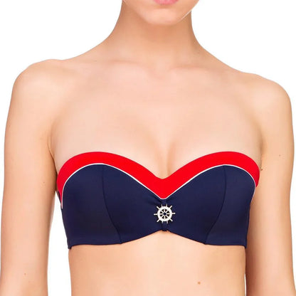 Lightly Lined Bikini Top Lauma Swim Regatta - STREET STYLE