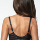 Soft Sheer Mesh Balconette Bra Axami Stripe Black - STREET STYLE