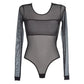 Axami Miami Vibe Sheer Mesh Bodysuit - STREET STYLE