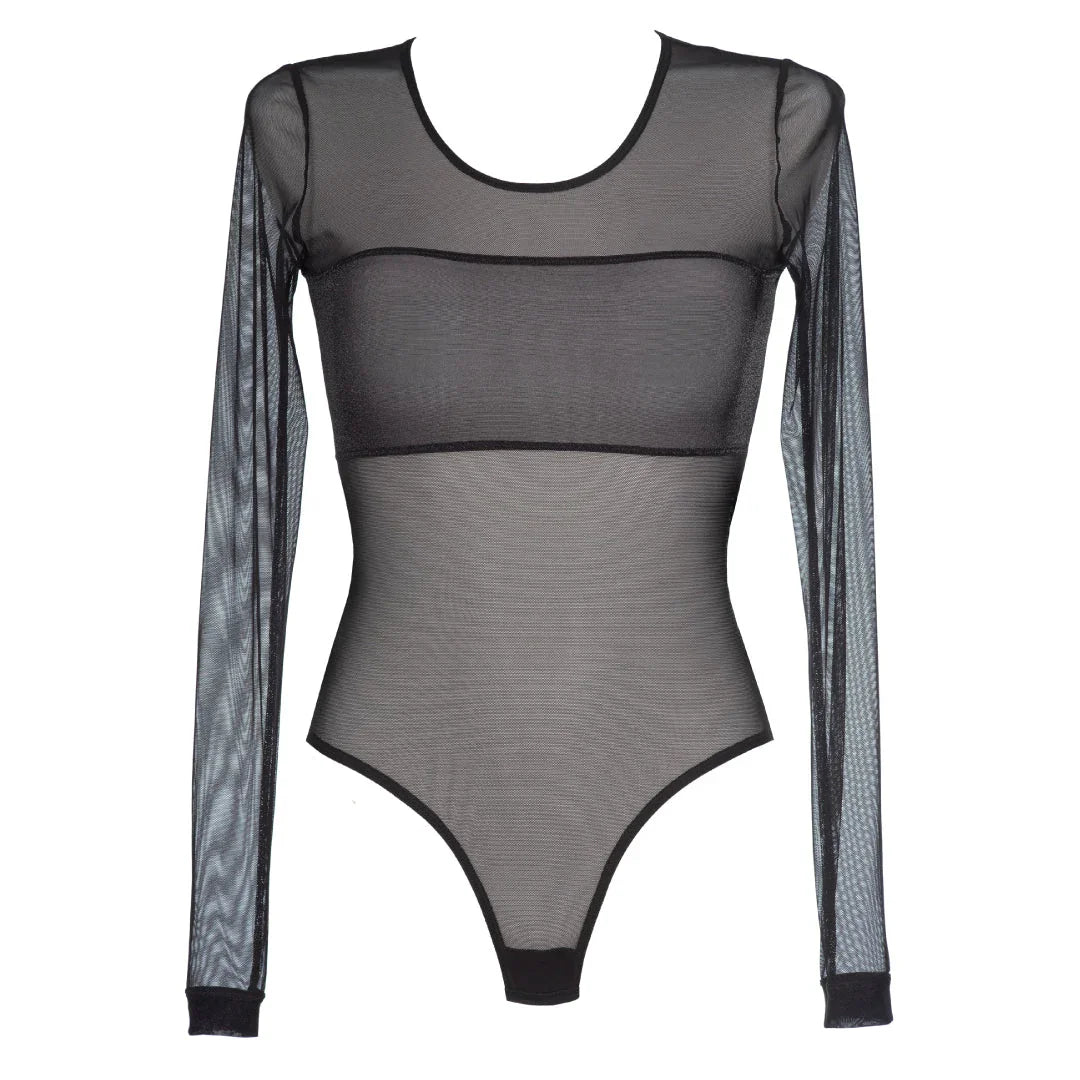 Axami Miami Vibe Sheer Mesh Bodysuit - STREET STYLE