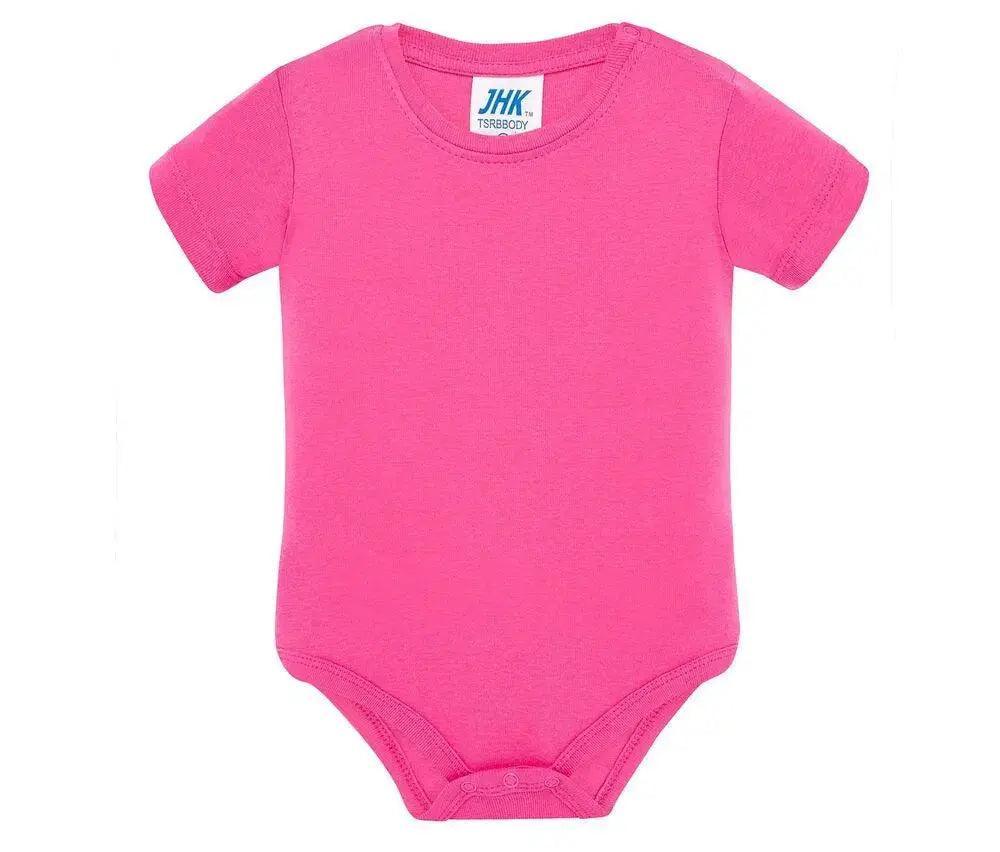 Body neonata rosa in cotone a maniche corte, streetwear per bambini, Street Style Rimini