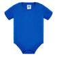 Body neonato azzurro manica corta in cotone JHK, streetwear bambini Street Style Rimini
