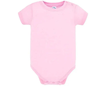 Body neonato rosa maniche corte 100% cotone streetwear Street Style Rimini