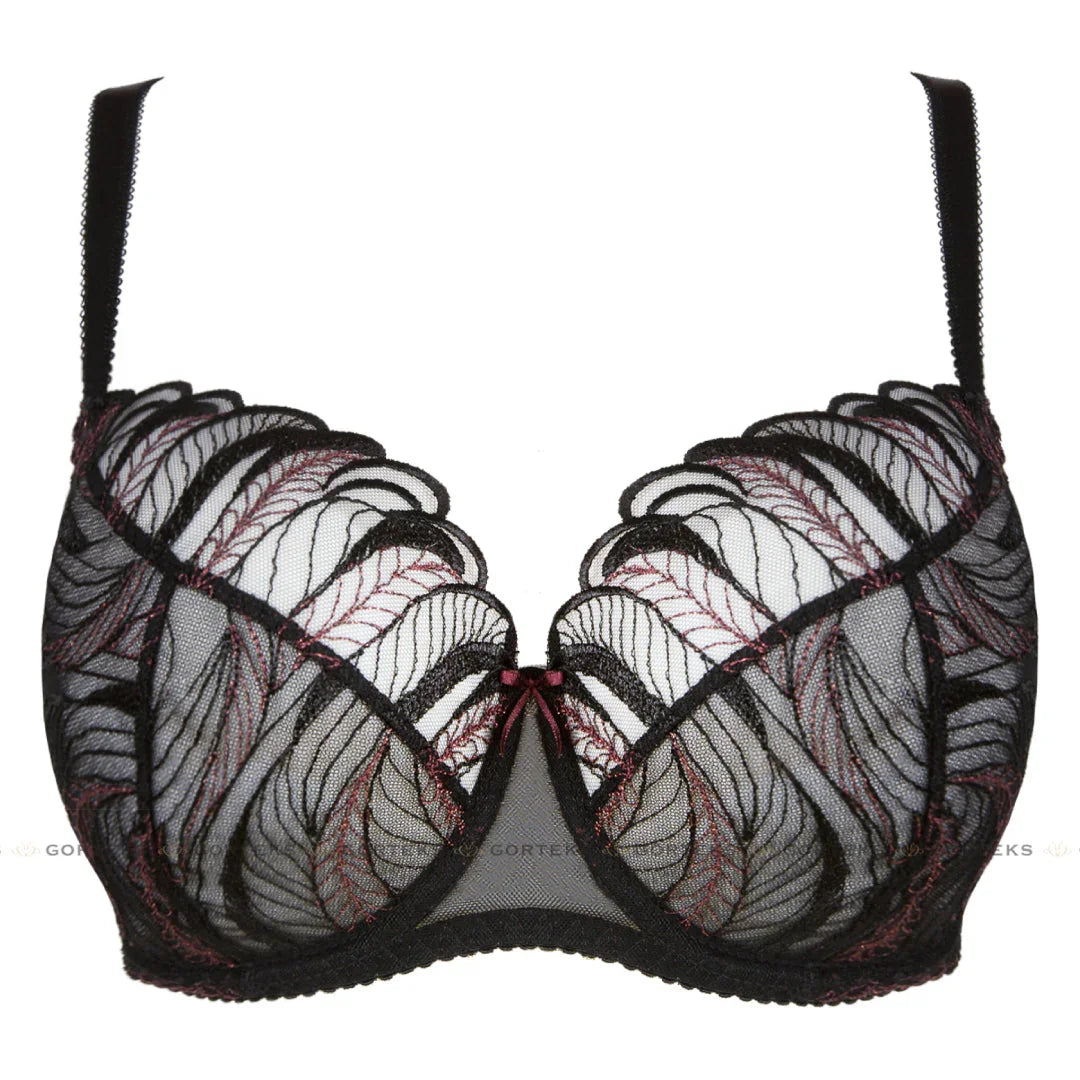 Sheer Lace Full Figure Bra Gorteks Salve - STREET STYLE