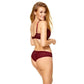 Brazilian Panty Double Tulle Kinga Cherry - STREET STYLE