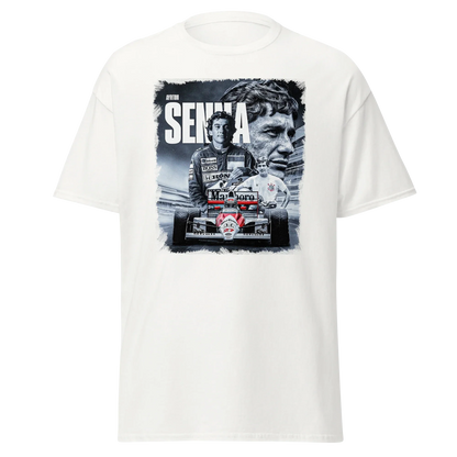 T-shirt Ayrton Senna Leggenda F1 - Stampa Grafica Vintage 11001-2 - STREET STYLE