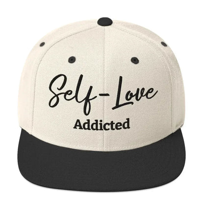 Self Love Addicted Snapback Hat with Embroidery - STREET STYLE