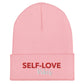 SELF- LOVE VIBES Cuffed Beanie - STREET STYLE