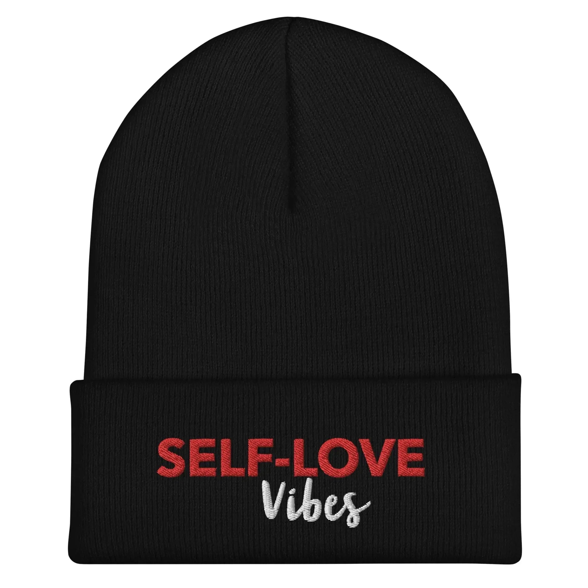 SELF- LOVE VIBES Cuffed Beanie - STREET STYLE