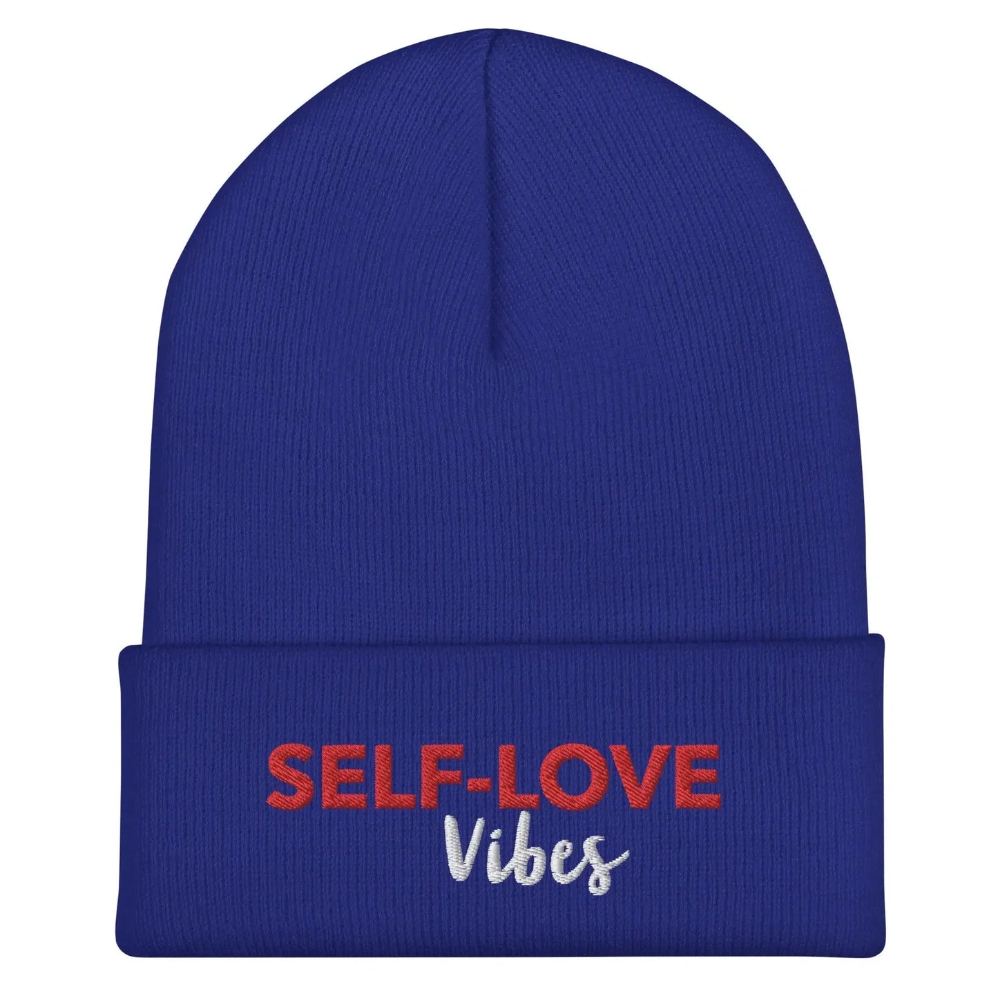 SELF- LOVE VIBES Cuffed Beanie - STREET STYLE