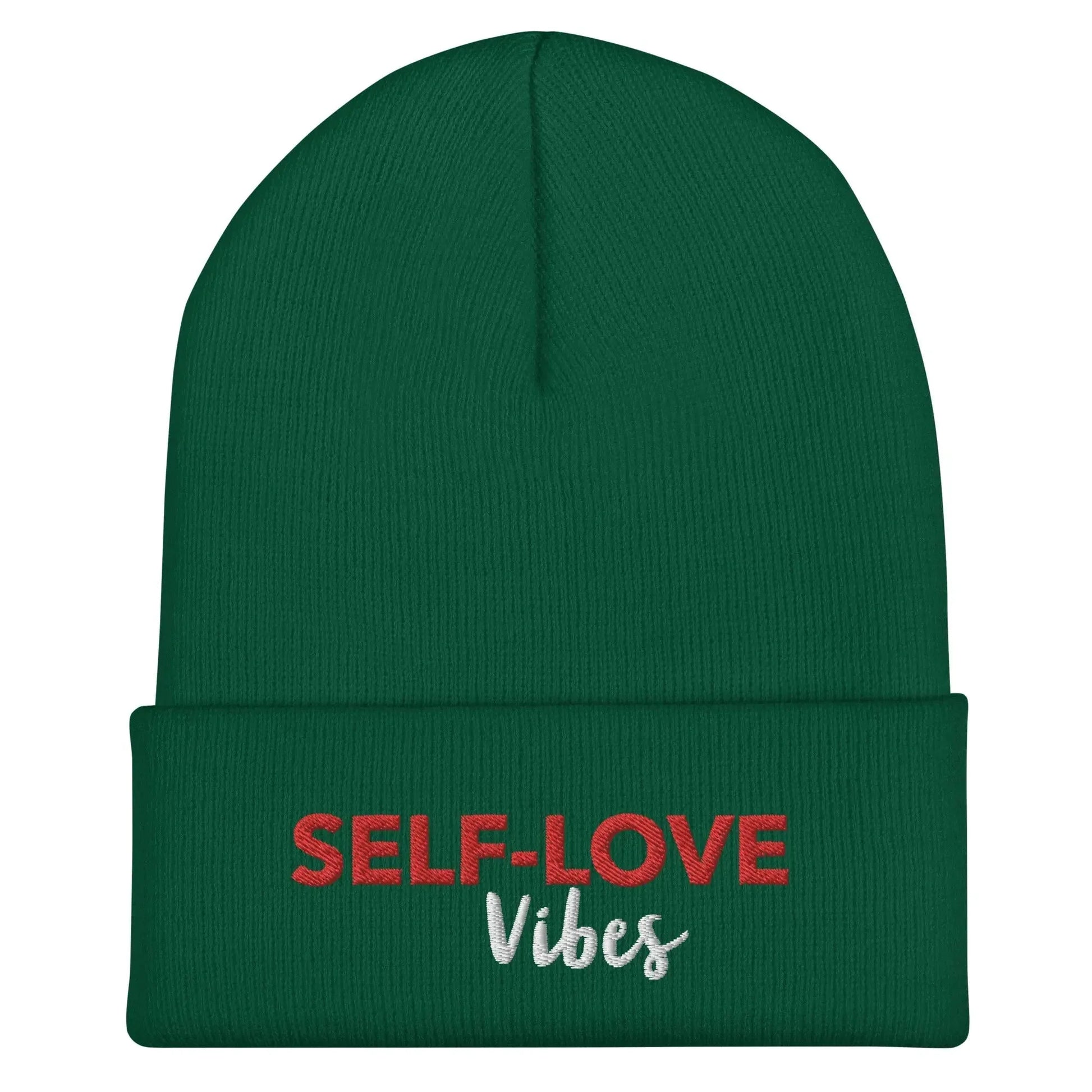 SELF- LOVE VIBES Cuffed Beanie - STREET STYLE