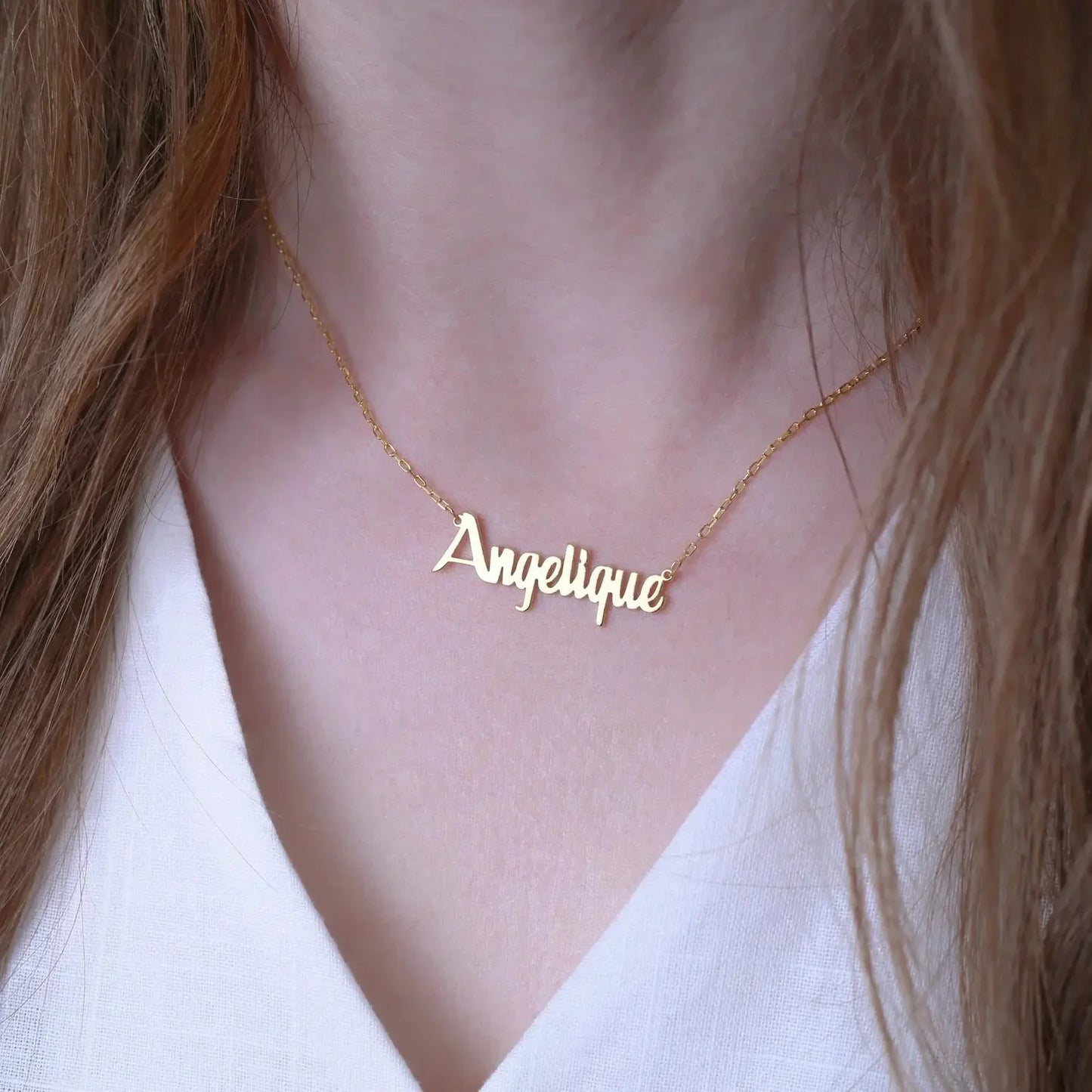 Name Necklace - personalized name necklace - STREET STYLE