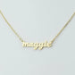 Name Necklace - personalized name necklace - STREET STYLE
