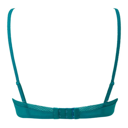 Gossard Glossies Sheer Molded Bra Emerald - STREET STYLE