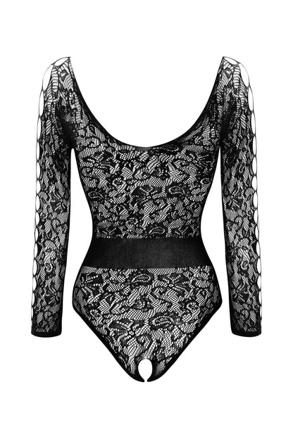 Sexy Sheer Lace Bodysuit Beauty Night Dinora - STREET STYLE