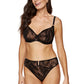 Sheer Mesh Plunge Bra Gorteks Mare - STREET STYLE