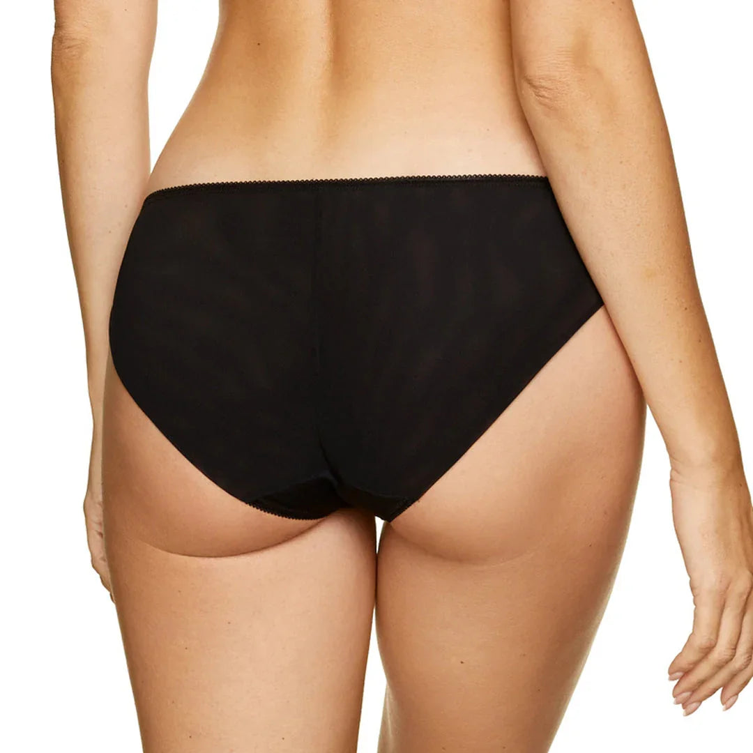 Semi Sheer Bikini Panty Gorteks Pamela Black - STREET STYLE
