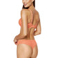 Semi Sheer Thong Panty Pamela Peach - STREET STYLE