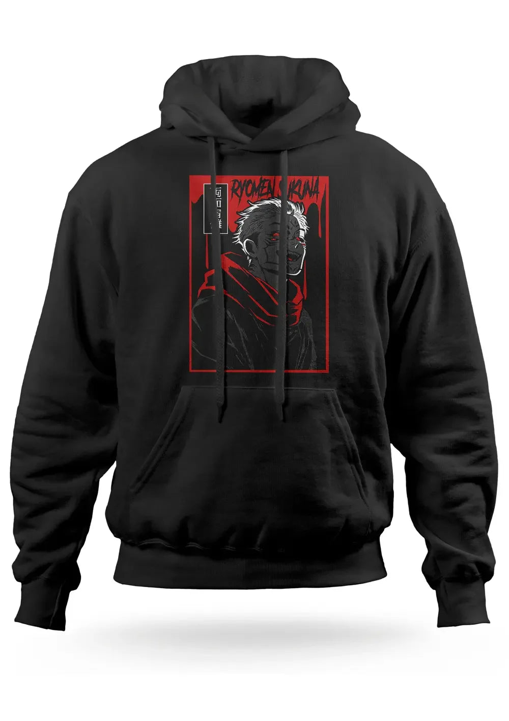 Felpa con Cappuccio Jujutsu Kaisen Ryomen Sukuna Anime - STREET STYLE