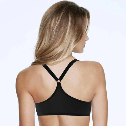 Front Closure T-Shirt Bra Dominique Talia Black - STREET STYLE