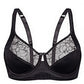 Sassa Marvelous Satin Semi Sheer Bra - STREET STYLE