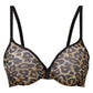 Gossard Glossies Leopard Print Sheer Bra - STREET STYLE