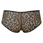Gossard Glossies Leopard Print Sheer Boyshort Panty - STREET STYLE