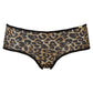 Gossard Glossies Leopard Print Sheer Boyshort Panty - STREET STYLE