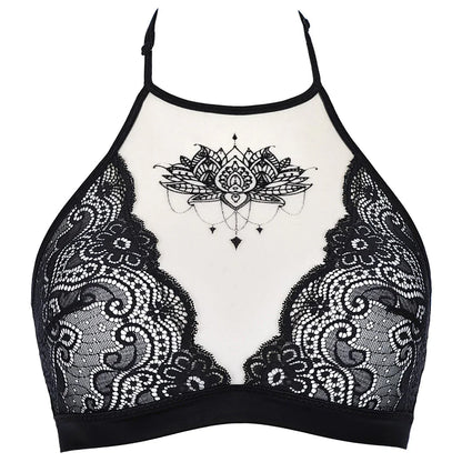 Axami Julianne Sheer Lace Wireless Bralette - STREET STYLE
