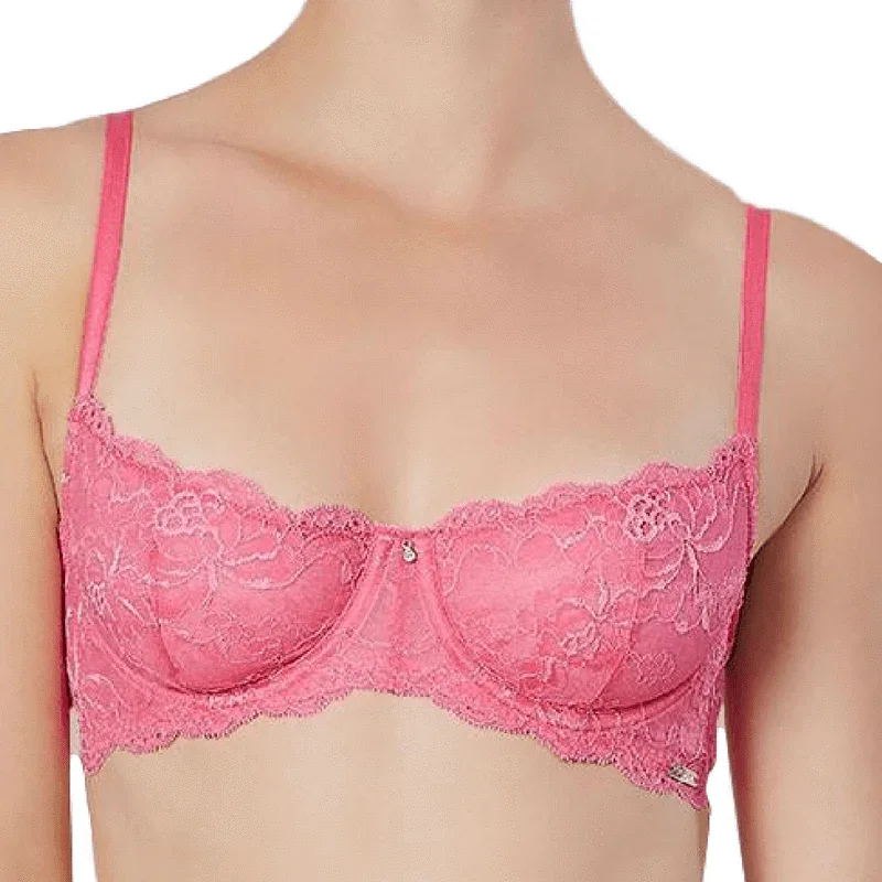 Lace Demi Cup Bra Montelle Intimates Coquette - STREET STYLE