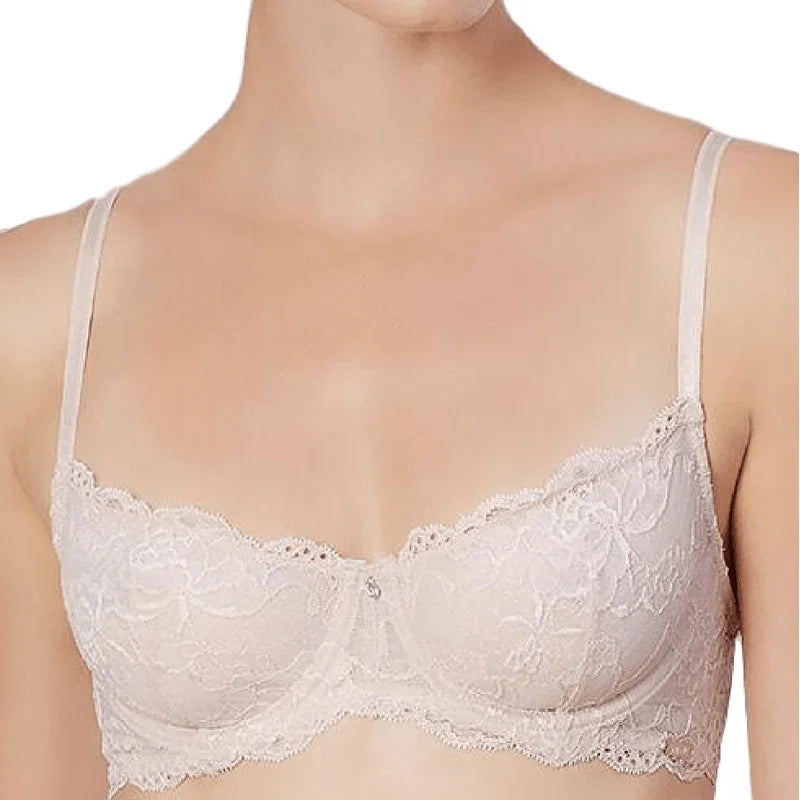Lace Demi Cup Bra Montelle Intimates Coquette - STREET STYLE