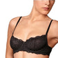 Lace Demi Cup Bra Montelle Intimates Coquette - STREET STYLE