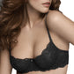 Lace Demi Cup Bra Montelle Intimates Coquette - STREET STYLE