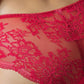 Lavinia Raspberry Kiss Lace Bikini Panty - STREET STYLE
