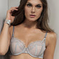 Lace Tulle Polka Dot Foam Cup Bra Lisca Emotion - STREET STYLE
