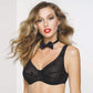 Lise Charmel Jolie Muse Sheer Mesh Lace Full Figure Bra - STREET STYLE