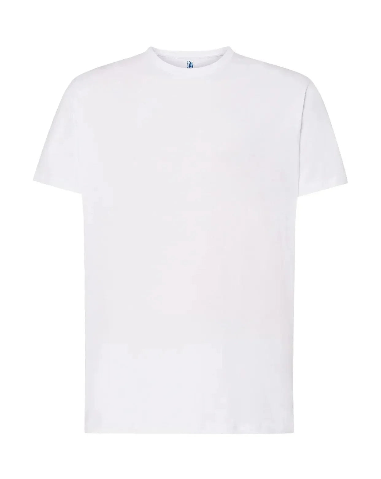 T-shirt bianca basica uomo streetwear, stile minimal, Street Style Rimini