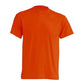 T-shirt arancione basic uomo, streetwear essenziale, stile urbano Street Style Rimini