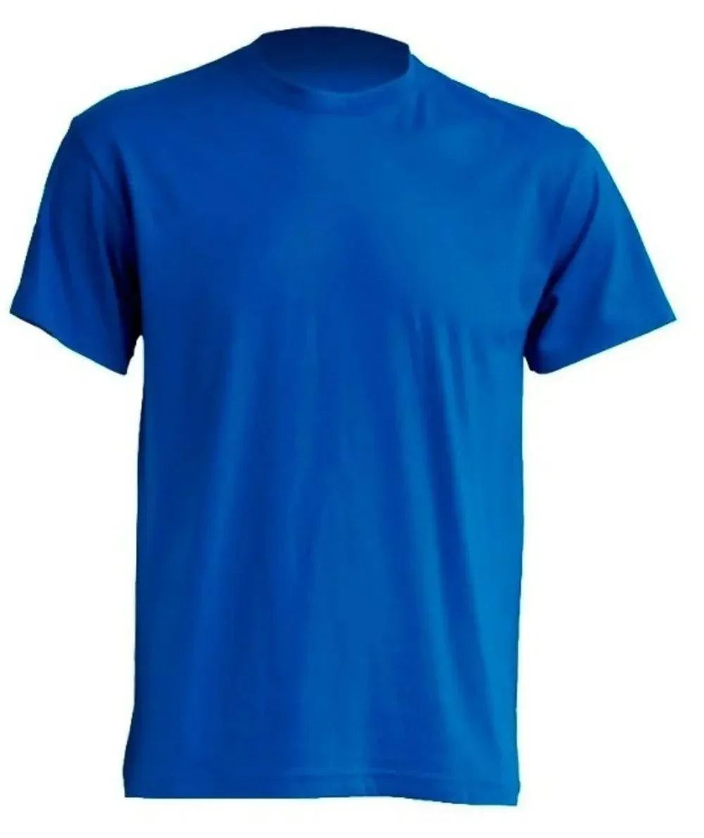 T-shirt streetwear blu uomo, stile minimal, moda urban Street Style Rimini