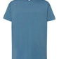 T-shirt uomo azzurra JHK streetwear essenziale, stile minimal, Street Style Rimini