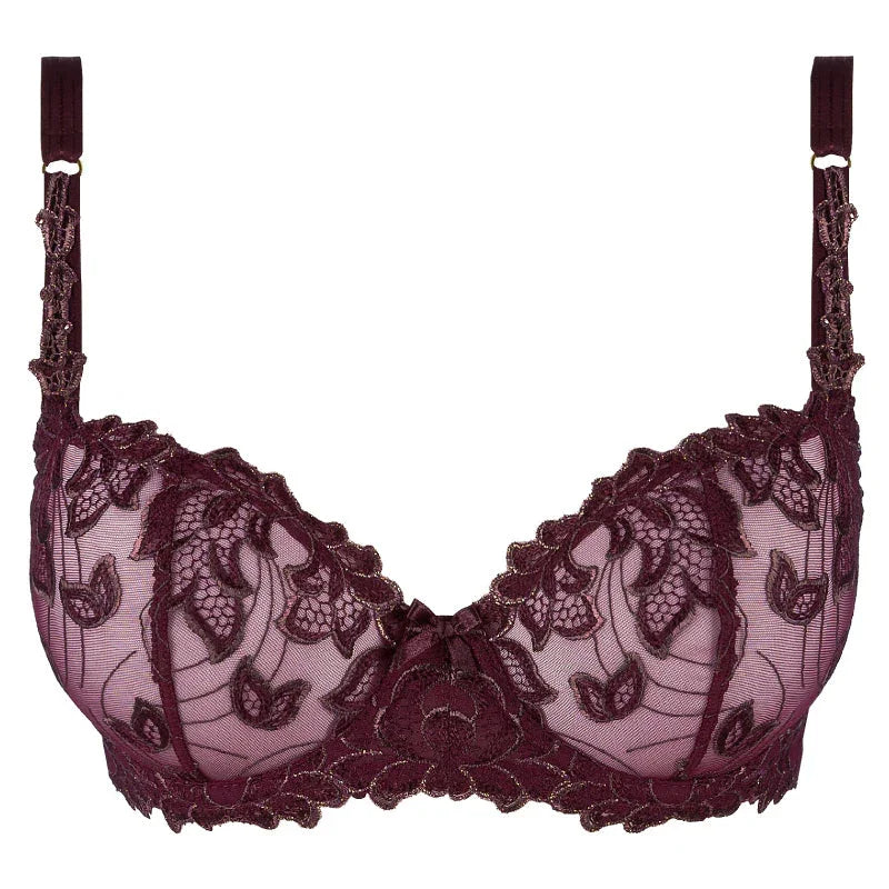 Axami Malaga Loca Sheer Lace Balconette Bra - STREET STYLE