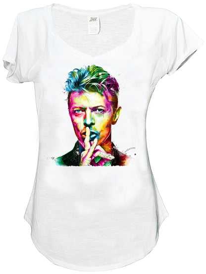 David Bowie 18-20-9-3 Urban Slub Lady Donna Cotone 100% Fiammato JK - STREET STYLE