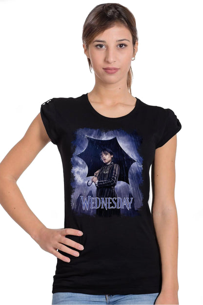 Mercoledì T-shirt Slub Donna | 100% Cotone Bio - STREET STYLE